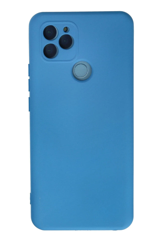 General Mobile GM 21 Nano içi Kadife Silikon Kılıf - Mavi