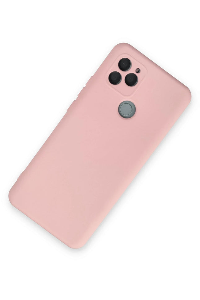 General Mobile GM 21 Nano içi Kadife Silikon Kılıf - Pudra 2