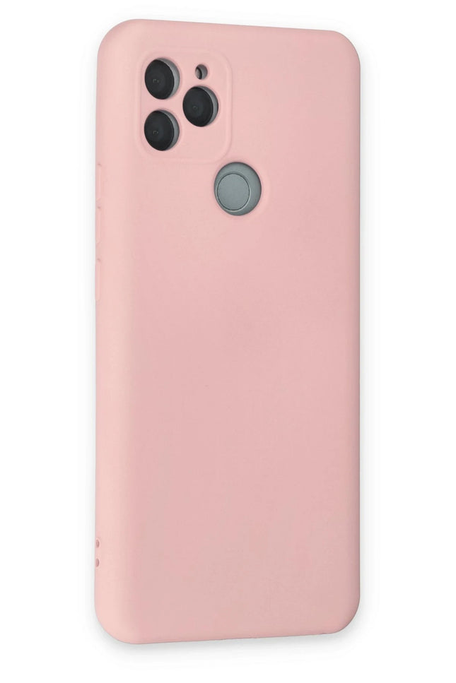 General Mobile GM 21 Nano içi Kadife Silikon Kılıf - Pudra 3