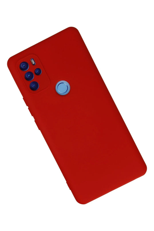 General Mobile GM 21 Pro Nano içi Kadife Silikon Kılıf - Kırmızı 3
