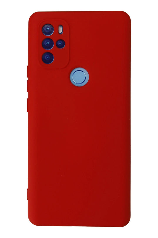 General Mobile GM 21 Pro Nano içi Kadife Silikon Kılıf - Kırmızı