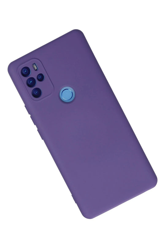 General Mobile GM 21 Pro Nano içi Kadife Silikon Kılıf - Mor 3