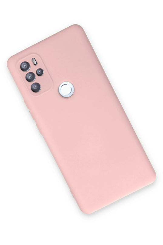 General Mobile GM 21 Pro Nano içi Kadife Silikon Kılıf - Pudra 3