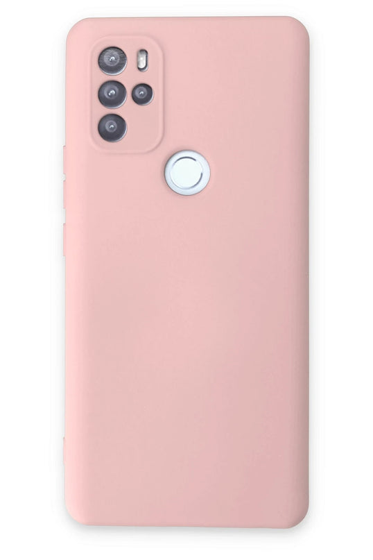 General Mobile GM 21 Pro Nano içi Kadife Silikon Kılıf - Pudra