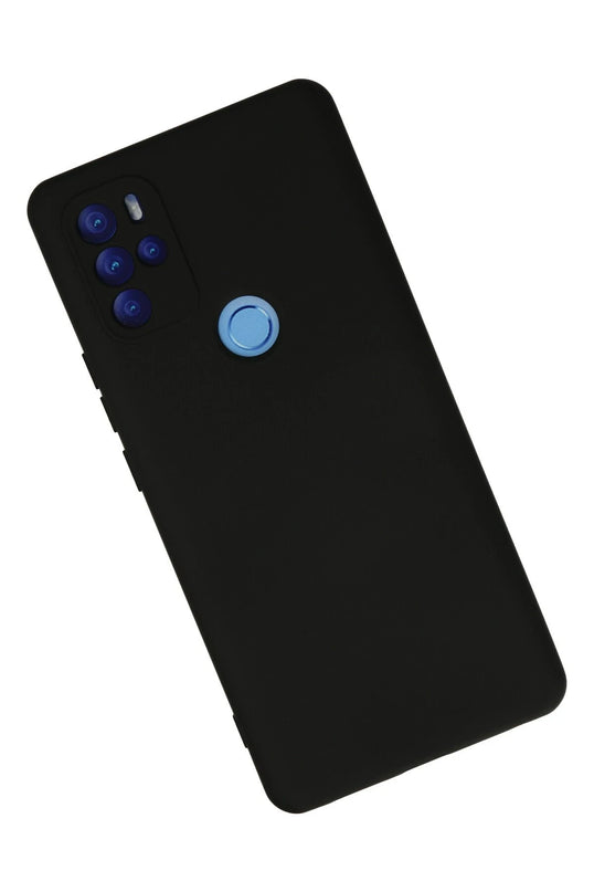 General Mobile GM 21 Pro Nano içi Kadife Silikon Kılıf - Siyah 3