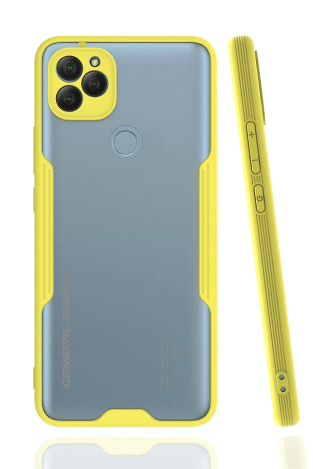 General Mobile GM 22 Platin Silikon Kılıf - Sarı