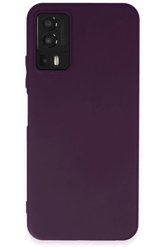 General Mobile GM 23 First Silikon Kılıf - Mor