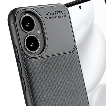 Honor 400 Auto Focus Karbon Kapak Kılıf - Gri 3