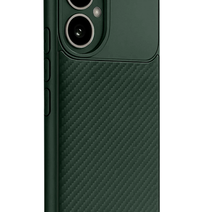 Honor 400 Auto Focus Karbon Kapak Kılıf - Koyu Yeşil 2