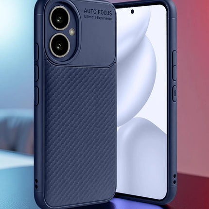 Honor 400 Auto Focus Karbon Kapak Kılıf - Lacivert 5
