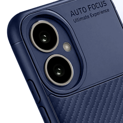 Honor 400 Auto Focus Karbon Kapak Kılıf - Lacivert 3