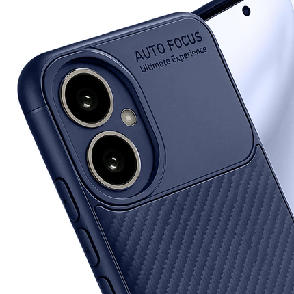 Honor 400 Auto Focus Karbon Kapak Kılıf - Lacivert 4