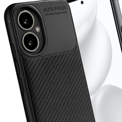 Honor 400 Auto Focus Karbon Kapak Kılıf - Siyah 4