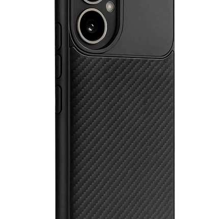 Honor 400 Auto Focus Karbon Kapak Kılıf - Siyah 2
