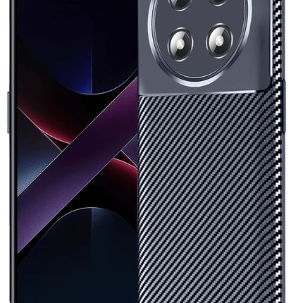 Honor Magic 7 Lite Auto Focus Karbon Kapak Kılıf - Lacivert