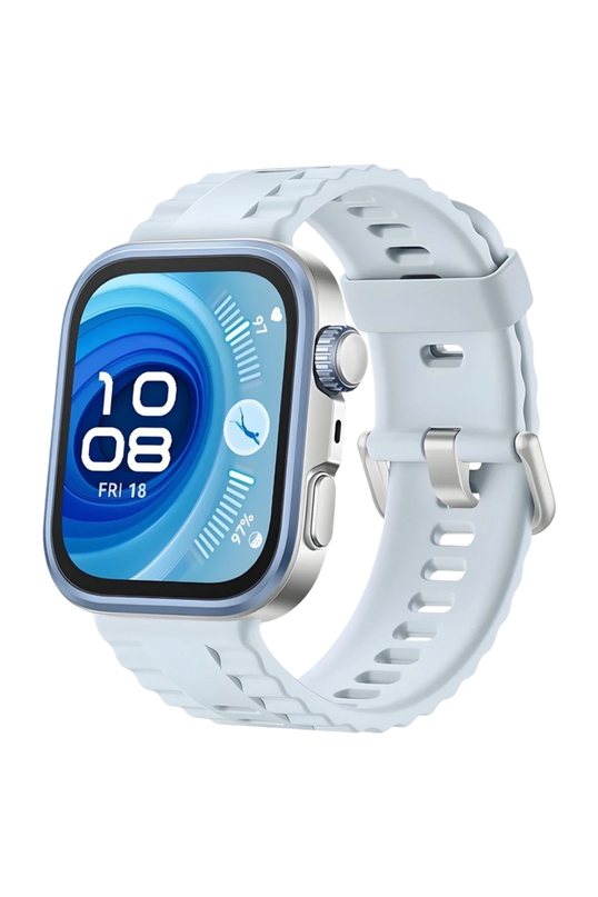 Huawei Fit 4 Nova Silikon Kordon - Açık Mavi