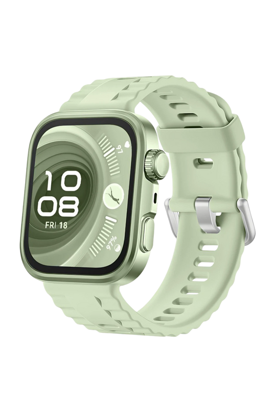 Huawei Fit 4 Nova Silikon Kordon - Açık Yeşil