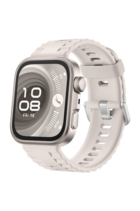 Huawei Fit 4 Nova Silikon Kordon - Bej
