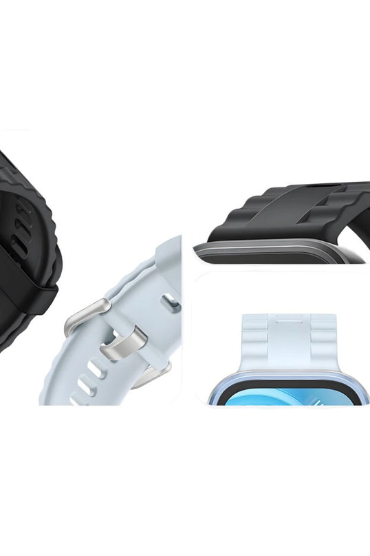 Huawei Fit 4 Nova Silikon Kordon - Koyu Yeşil 4