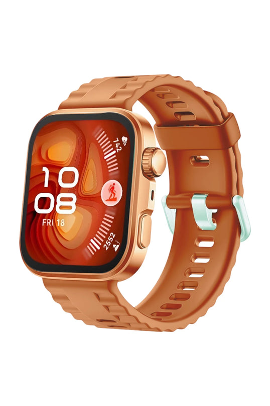 Huawei Fit 4 Nova Silikon Kordon - Turuncu