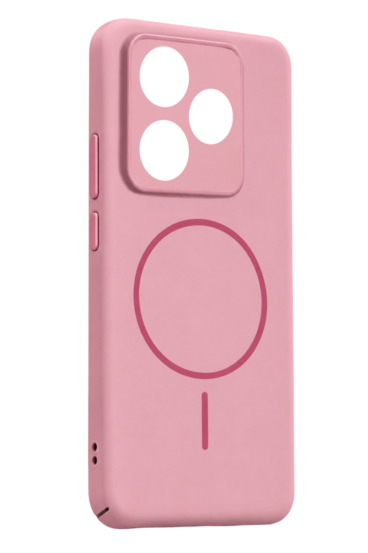 Honor 600 Lite Mika PC Magsafe Kapak Kılıf - Pembe