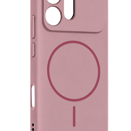 Honor 600 Mika PC Magsafe Kapak Kılıf - Pembe