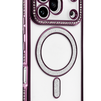 Honor 600 Pro Joke Simli Magneticsafe Kılıf - Derin Mor 2