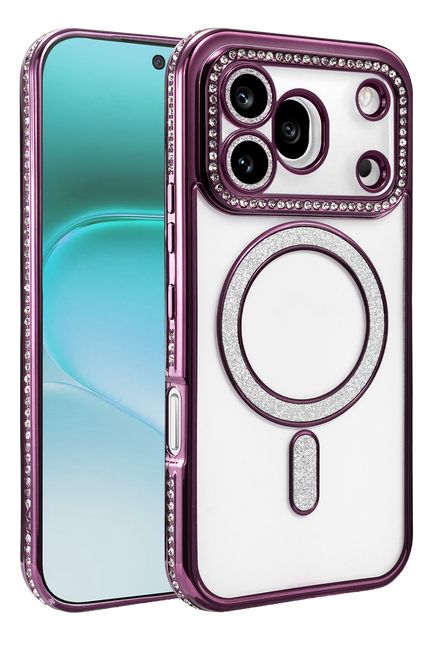 Honor 600 Pro Joke Simli Magneticsafe Kılıf - Derin Mor