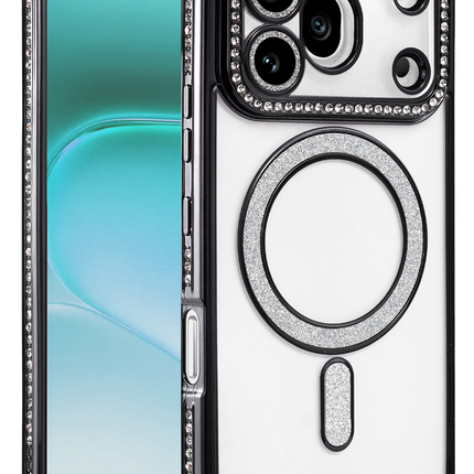 Honor 600 Pro Joke Simli Magneticsafe Kılıf - Siyah