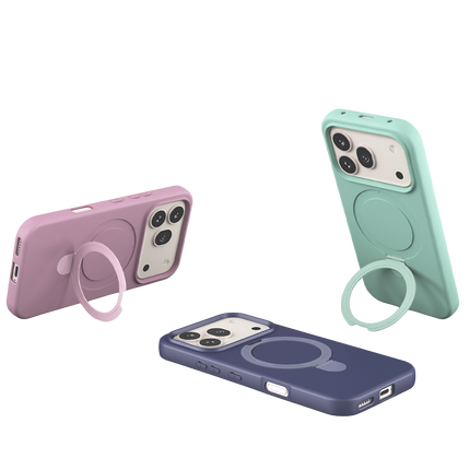 Honor 600 Regal Magsafe Standlı Kapak Kılıf - Siyah 4