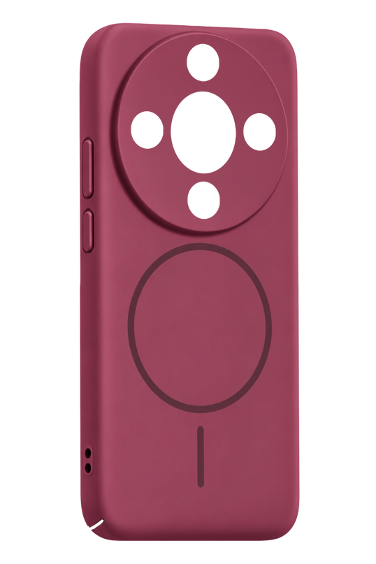 Honor Magic 8 Lite Mika PC Magsafe Kapak Kılıf - Bordo