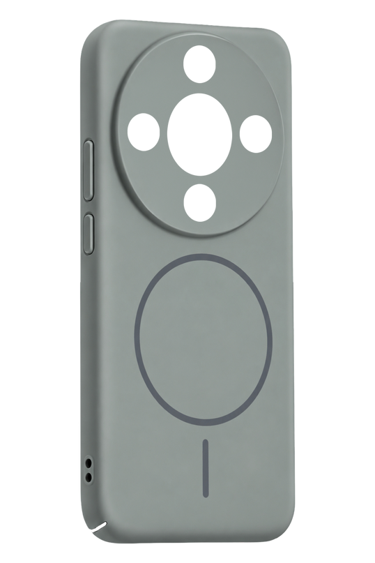 Honor Magic 8 Lite Mika PC Magsafe Kapak Kılıf - Gri
