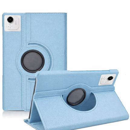 Honor Pad X9A 360 Tablet Deri Kılıf - Turkuaz