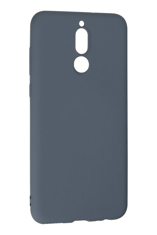 Huawei Mate 10 Lite Nano içi Kadife Silikon Kılıf - Gri 3