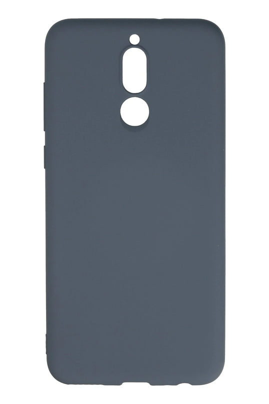 Huawei Mate 10 Lite Nano içi Kadife Silikon Kılıf - Gri
