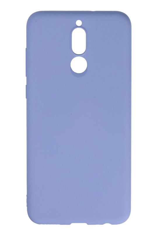 Huawei Mate 10 Lite Nano içi Kadife Silikon Kılıf - Lila