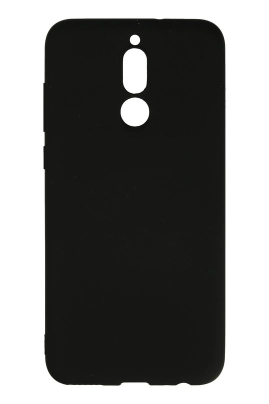 Huawei Mate 10 Lite Nano içi Kadife Silikon Kılıf - Siyah