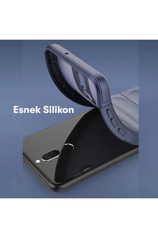 Huawei Mate 10 Lite Optimum Silikon Kılıf - Siyah 4