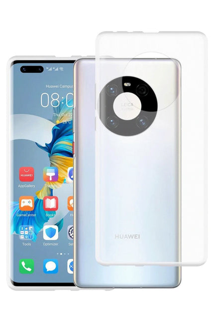 Huawei Mate 40 Pro Lüx Şeffaf Silikon Kılıf