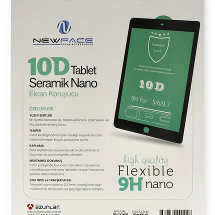 Huawei MediaPad T3 10 / 9.6 Tablet 10D Seramik Nano 2
