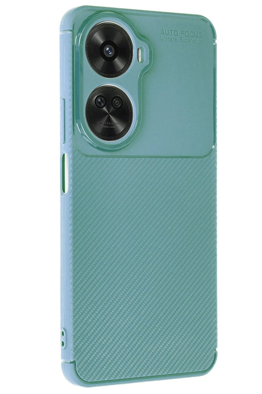 Huawei Nova 12 SE Auto Focus Karbon Kapak Kılıf - Koyu Yeşil 2