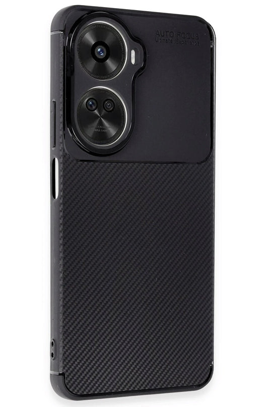 Huawei Nova 12 SE Auto Focus Karbon Kapak Kılıf - Siyah 2