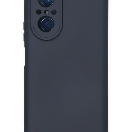 Huawei Nova 9 SE Nano içi Kadife Silikon Kılıf - Lacivert