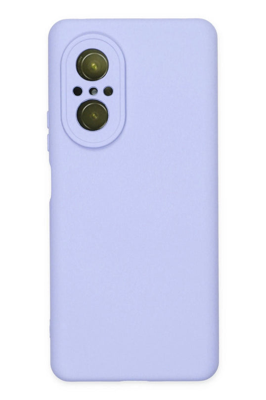 Huawei Nova 9 SE Nano içi Kadife Silikon Kılıf - Lila