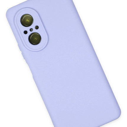 Huawei Nova 9 SE Nano içi Kadife Silikon Kılıf - Lila 3