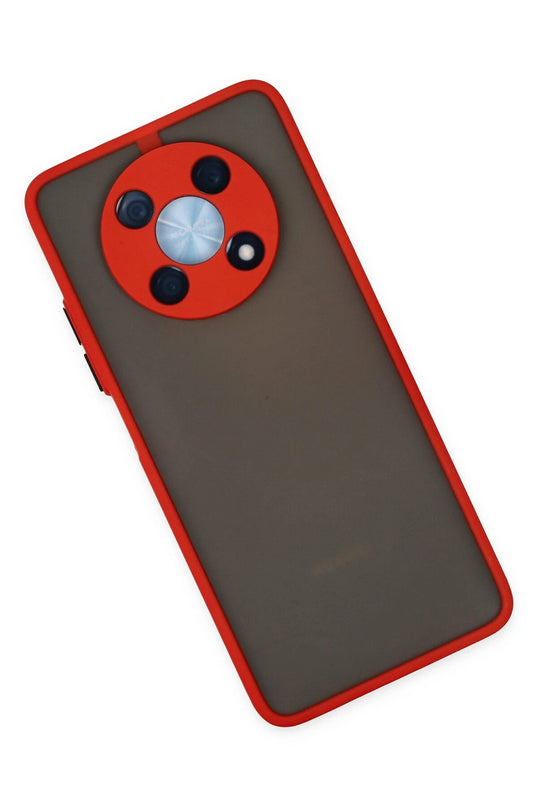 Huawei Nova Y90 Montreal Silikon Kapak Kılıf - Kırmızı 3