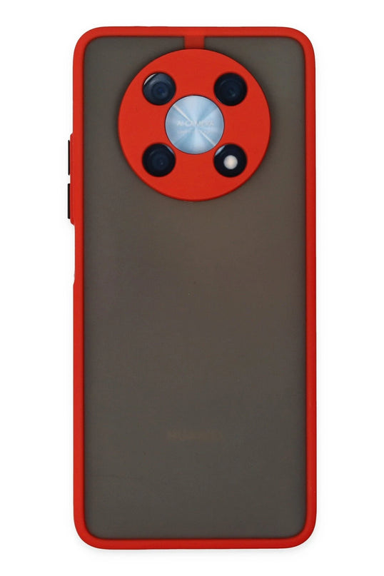Huawei Nova Y90 Montreal Silikon Kapak Kılıf - Kırmızı