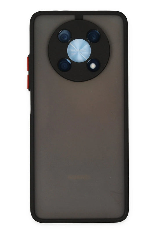 Huawei Nova Y90 Montreal Silikon Kapak Kılıf - Siyah