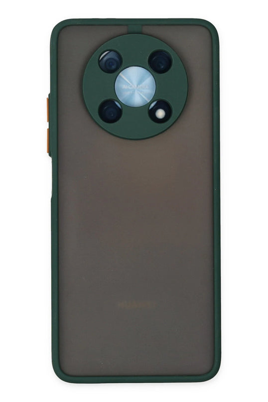 Huawei Nova Y90 Montreal Silikon Kapak Kılıf - Yeşil