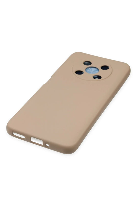 Huawei Nova Y90 Nano içi Kadife Silikon Kılıf - Pudra 4